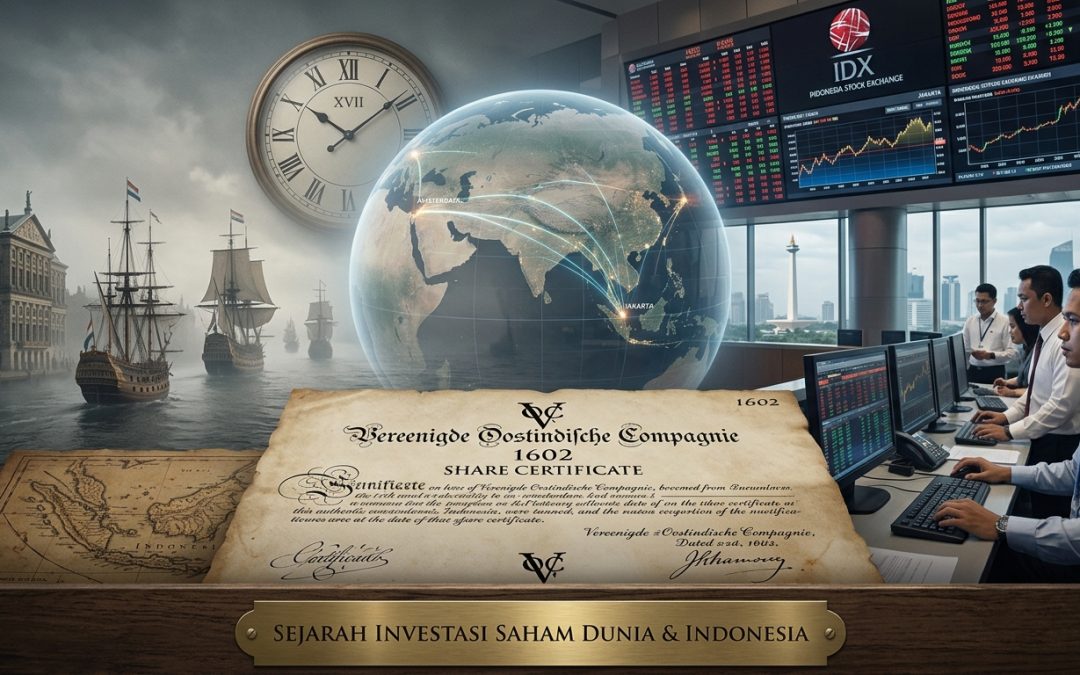 Sejarah Investasi Saham Dunia & Indonesia
